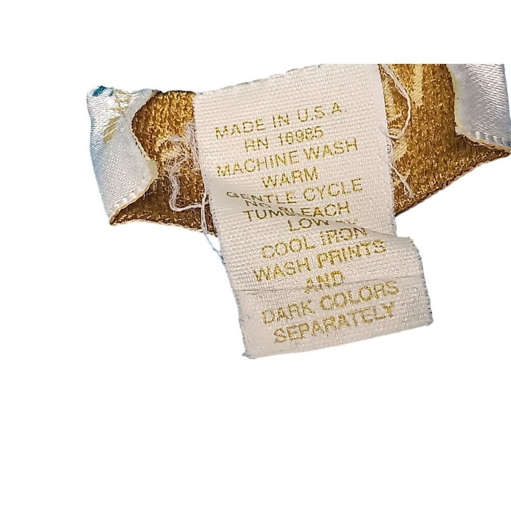 Vintage Victoria’s Secret Gold Label Blue Lace Dress M Floral USA Y2K - Picture 12 of 12